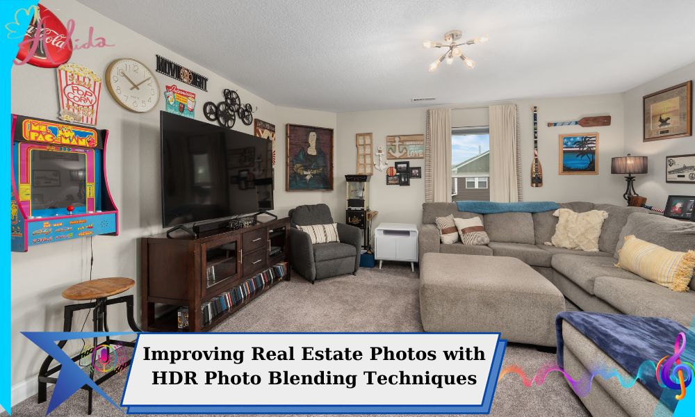 HDR photo blending
