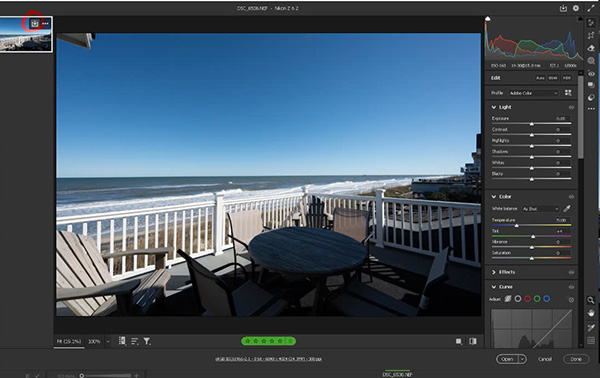 Change RAW to JPG