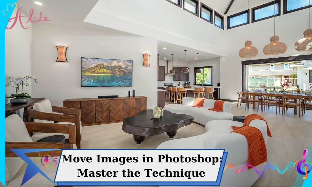 Move images in Photoshop