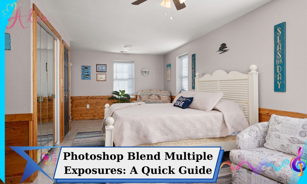 Photoshop blend multiple exposures