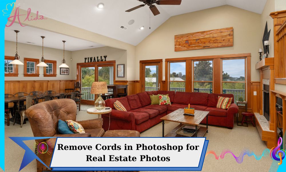 Remove cords in Photoshop