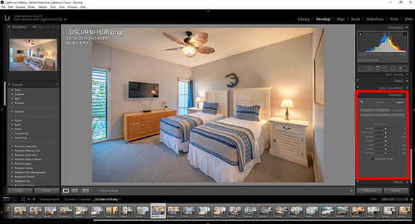 Fix verticals in Photoshop