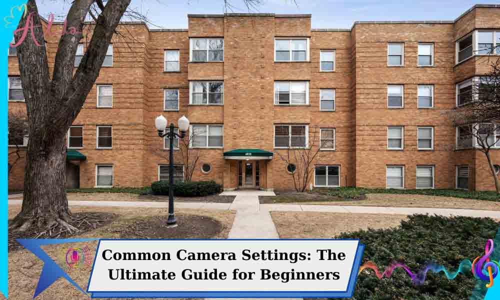 Common camera settings