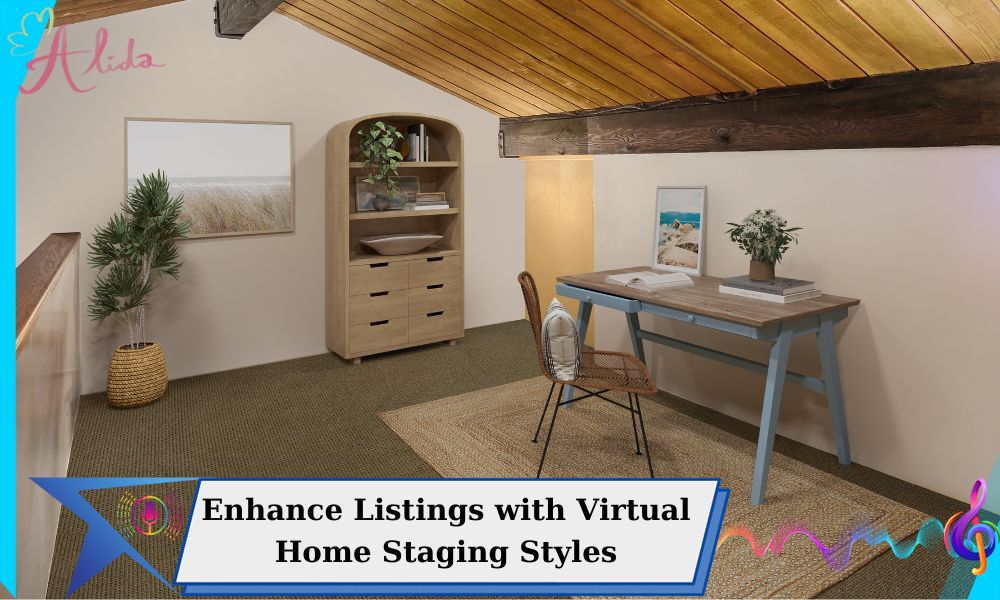 Virtual home staging styles